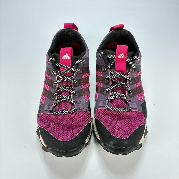Adidas Kanadia TR 7 Purple Pink Outdoor Trail Running Shoes AQ4813 Womens Sz 7.5 - Picture 3 of 12
